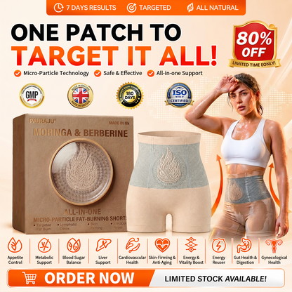 PAURAJU🥝® 30-Min All-in-One Micro-Particle Fat-Burning Shorts✅Ignites deep microcirculation to melt fat, flush toxins, and reverse metabolic aging. 🔔