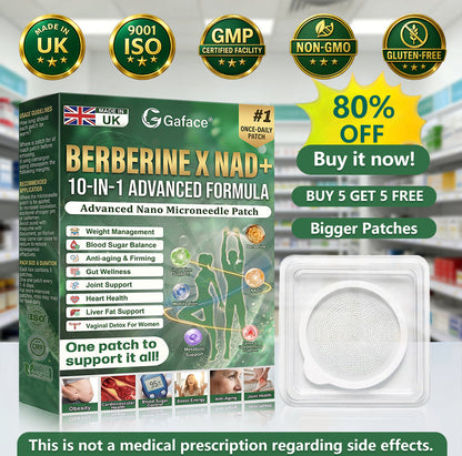 𝐆𝐚𝐟𝐚𝐜𝐞® 𝑴𝒐𝒓𝒊𝒏𝒈𝒂 · 𝑩𝒆𝒓𝒃𝒆𝒓𝒊𝒏𝒆 × 𝑵𝑨𝑫+ 10-𝒊𝒏-1 𝑨𝒅𝒗𝒂𝒏𝒄𝒆𝒅 𝑵𝒂𝒏𝒐 𝑴𝒊𝒄𝒓𝒐𝒏𝒆𝒆𝒅𝒍𝒆 𝑷𝒂𝒕𝒄𝒉