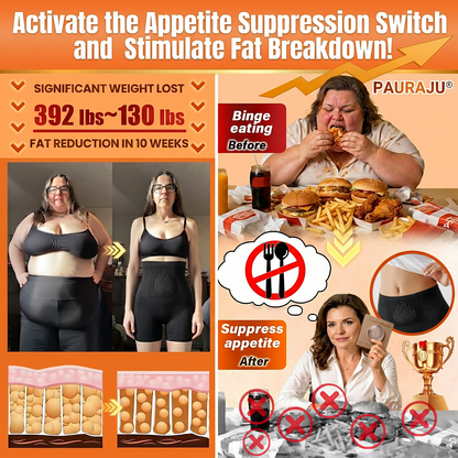 PAURAJU🥝® 30-Min All-in-One Micro-Particle Fat-Burning Shorts✅Ignites deep microcirculation to melt fat, flush toxins, and reverse metabolic aging. 🔔