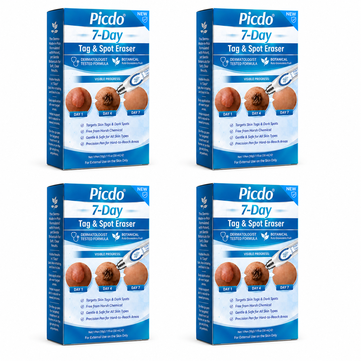 𝐏i𝐜𝐝o®7-𝐷𝑎𝑦 𝗧𝐚𝐠 & 𝗦𝗽𝐨𝐭 𝐄𝐫𝒂𝒔𝒆𝒓(Zero Pain, Zero 𝐒𝐜𝐚𝒓𝒔 Rollerball)