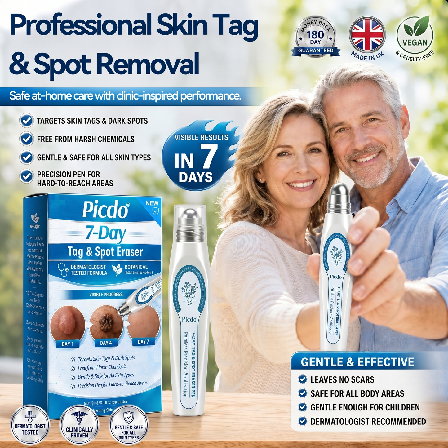 🗝️👑𝐏i𝐜𝐝o®7-𝐷𝑎𝑦 𝗧𝐚𝐠 & 𝗦𝗽𝐨𝐭 𝐄𝐫𝒂𝒔𝒆𝒓(Zero Pain, Zero 𝐒𝐜𝐚𝒓𝒔 Rollerball)